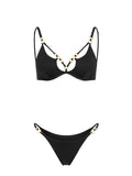 ZAHARA NOIR SWIM SET