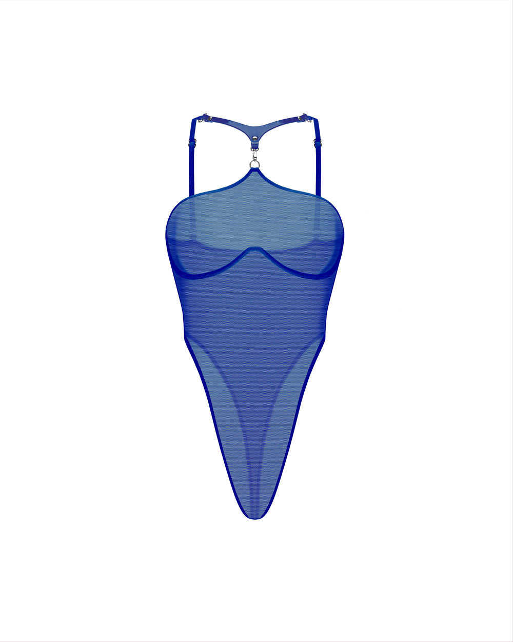 CAMBRILIS BLUE BODYSUIT