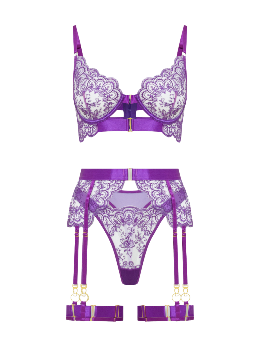 VELMIRA PURPLE SET