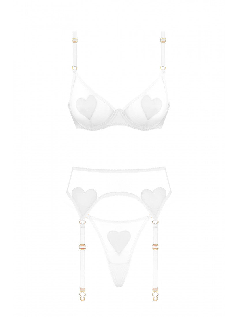 BLANC DÈSIR BELTED SET