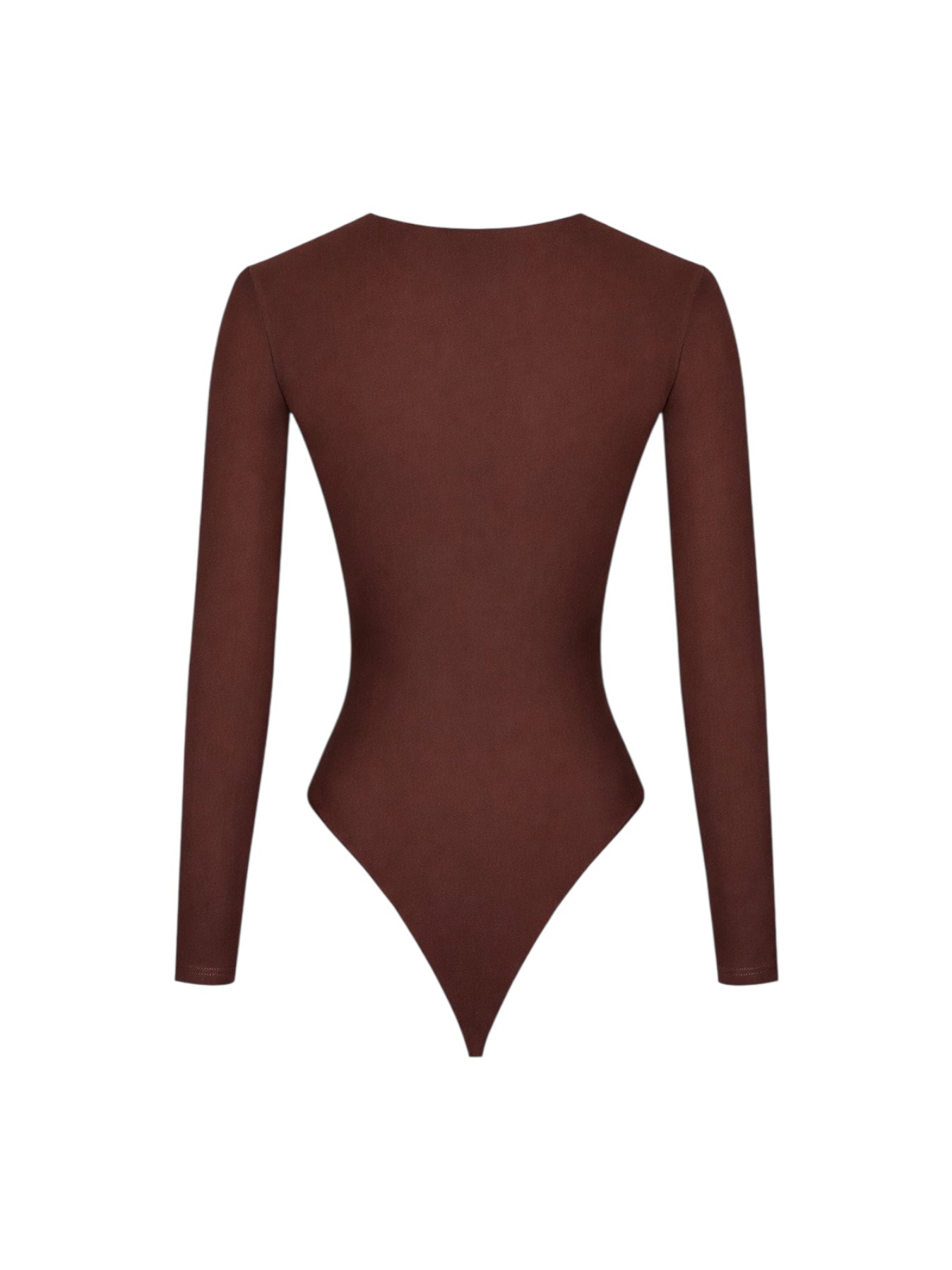 ENIGMA MOCHA LONG SLEEVE BODYSUIT