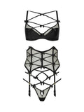 KIKI NOIR BELTED SET