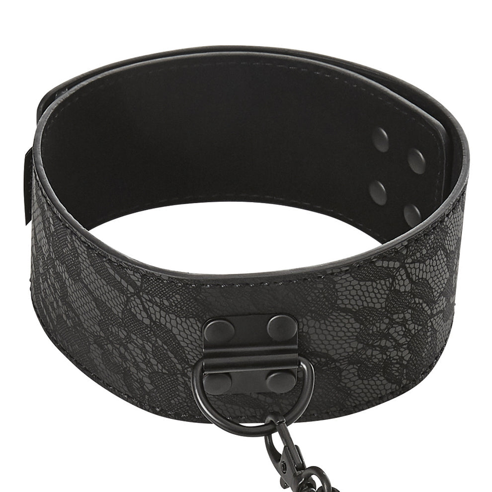 SINCERELEY LACE COLLAR BLACK